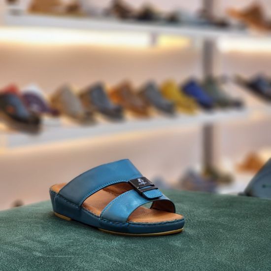 صورة حذاء تميمي جلد طبيعي مديل ت11